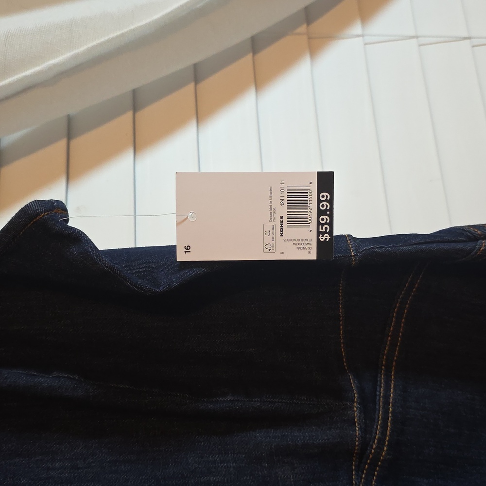 NINE WEST Navy Blue Sleeveless Dress - Picture 8 of 11
